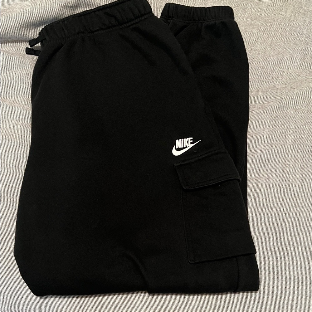 Nike Black Cargo Sweatpants